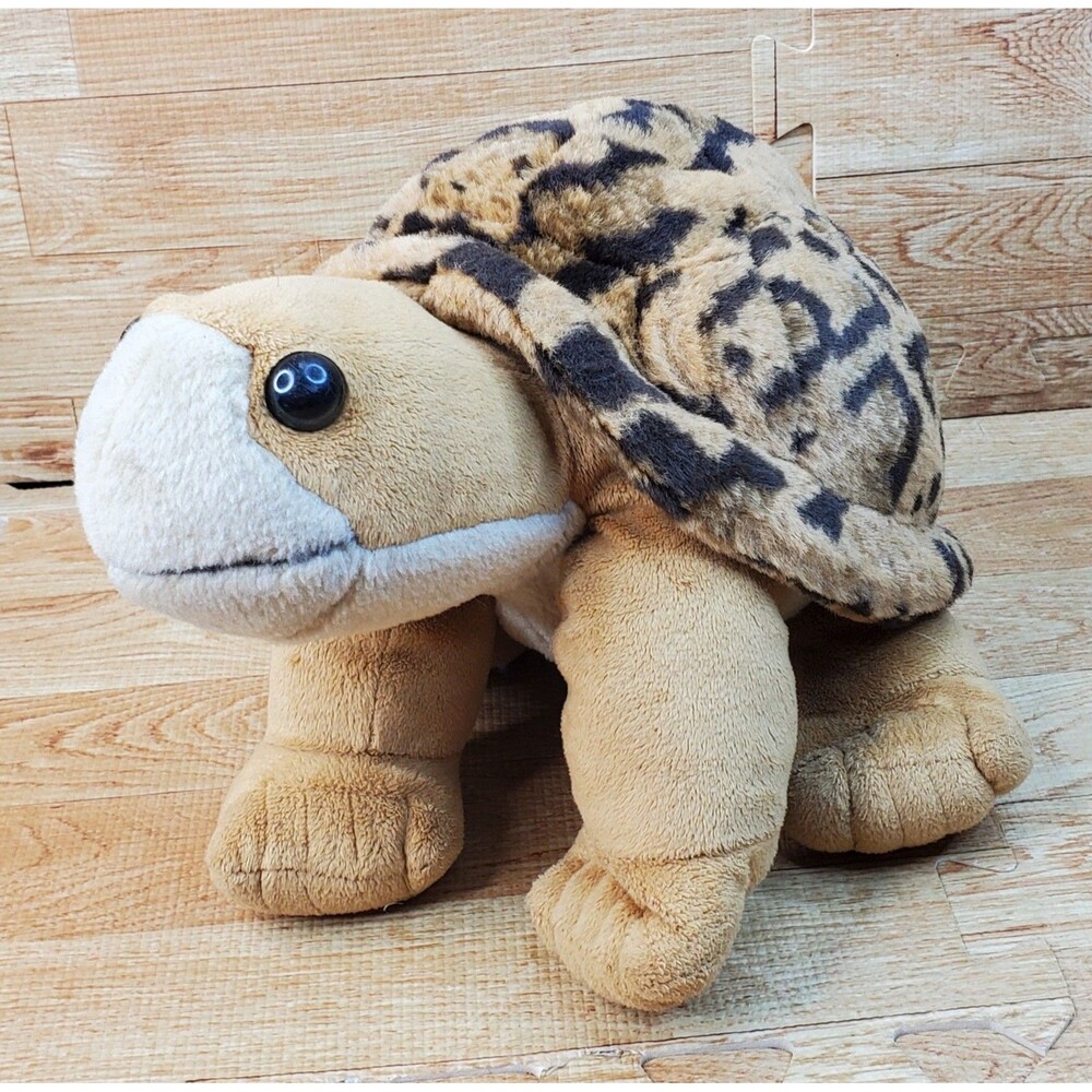 Tortoise Turtle Brown 10" Plush 2008 K & M International Inc.